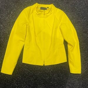 Carlisle | Yellow Zip-Front Jacket